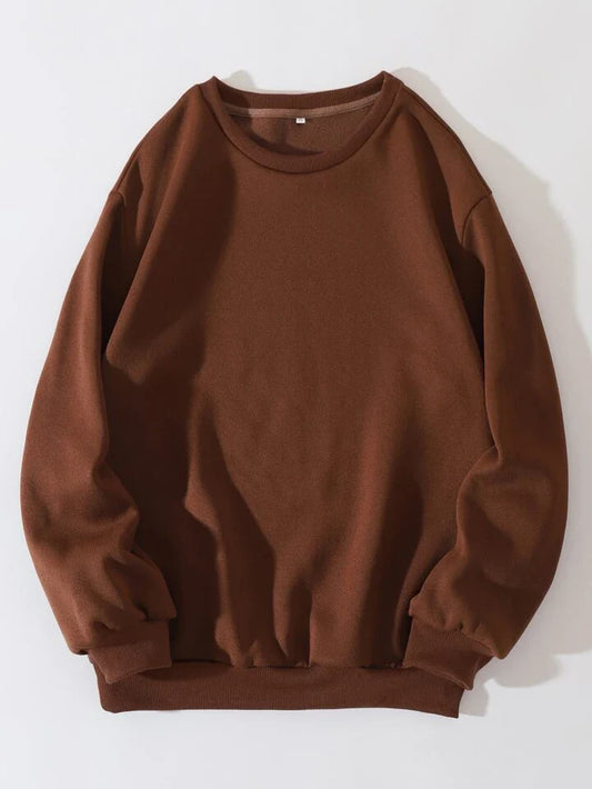 Basic brown sweatshirt