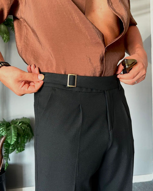 Black Gurkha pant