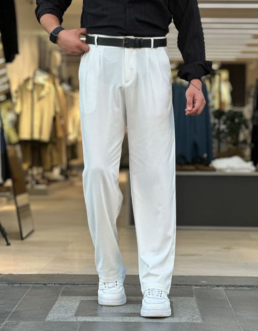White Linen Pant