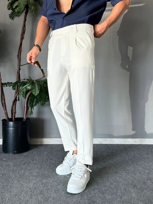 White Gurkha pant